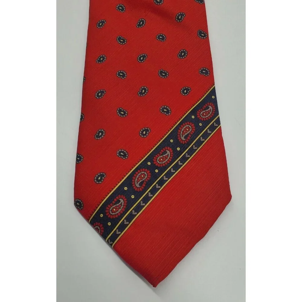 Cromwell & Stokes‎ Tie Made in Italy 100% Silk Hand Made Men's Tie